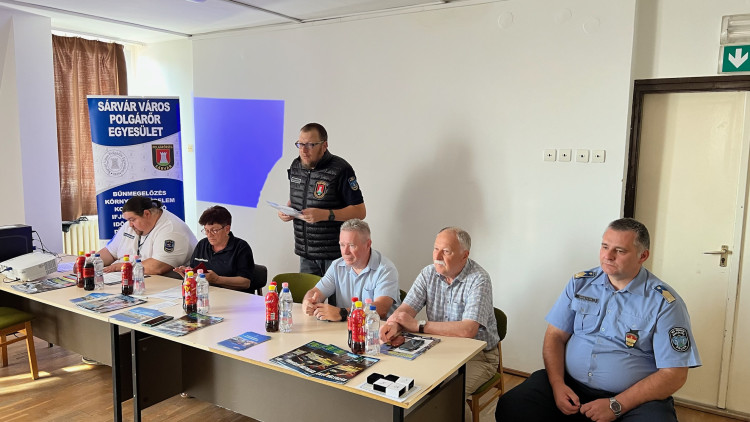Rendes Éves Közgyűlését tartotta Sárvár Város Polgárőr Egyesülete