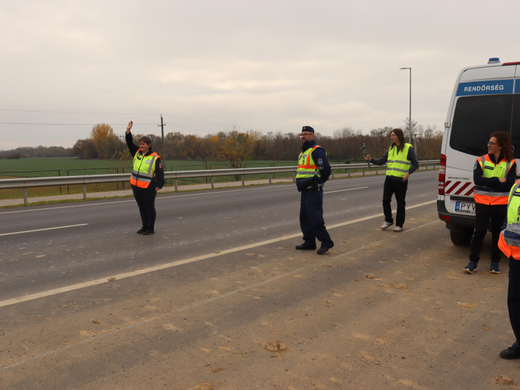 Közlekedésrendészeti napot tartottak Sárváron