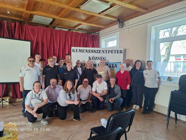 Barátságból hagyomány: negyedszer találkoztak a 2022-es akadémia polgárőrei